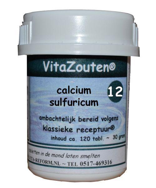 Vitazouten Calcium Sulfuricum Vitazout Nr. 12