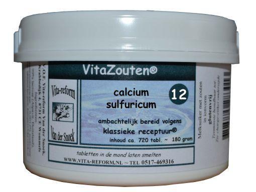 Vitazouten Calcium Sulfuricum Vitazout Nr. 12