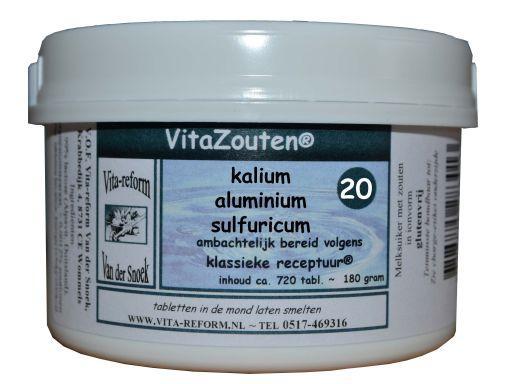 Vitazouten Kalium Aluminium Sulfuricum Vitazout Nr. 20