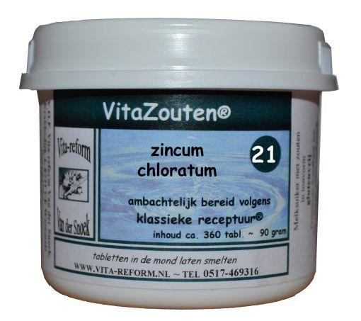 Vitazouten Zincum Chloratummur. Vitazout Nr.21