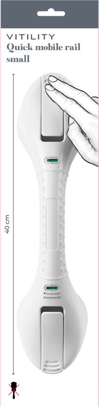 Vitility Wandbeugel Quick Mobile Rail Klein 40Cm