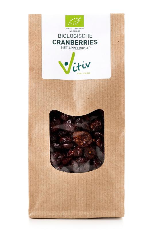 Vitiv Cranberries Appeldiksap Bio