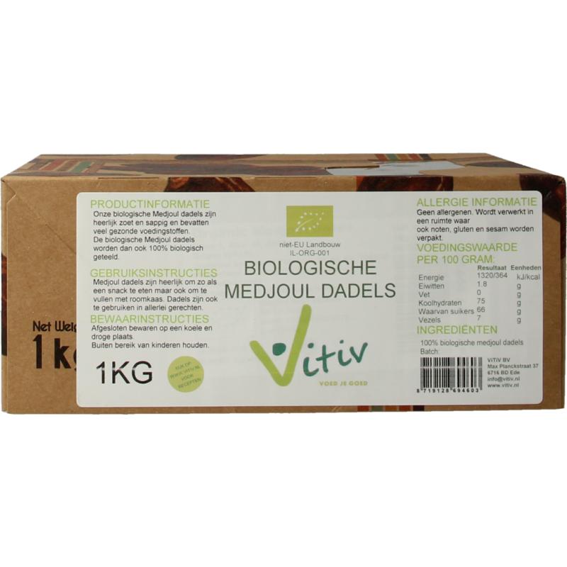 Vitiv Dadels Medjoul Doosje Bio