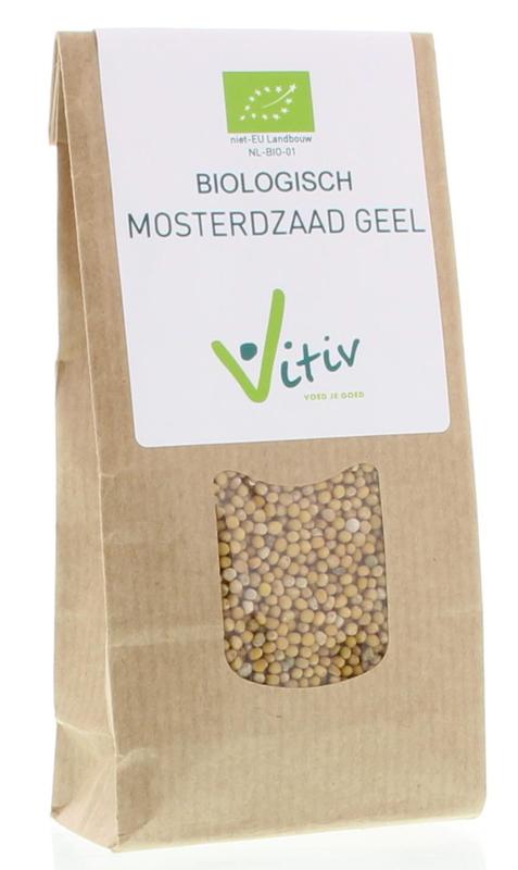 Vitiv Geel Mosterdzaad Bio