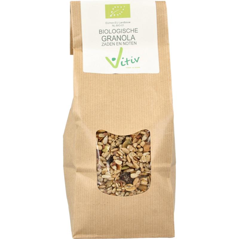 Vitiv Granola Zaden En Noten Bio