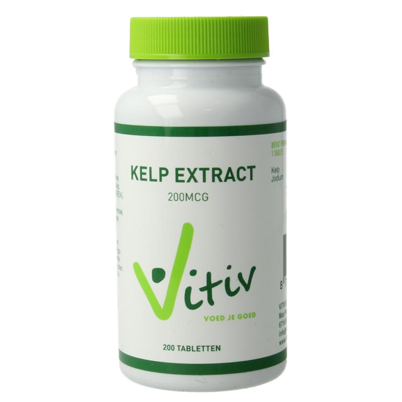 Vitiv Kelp Extract 200Mcg