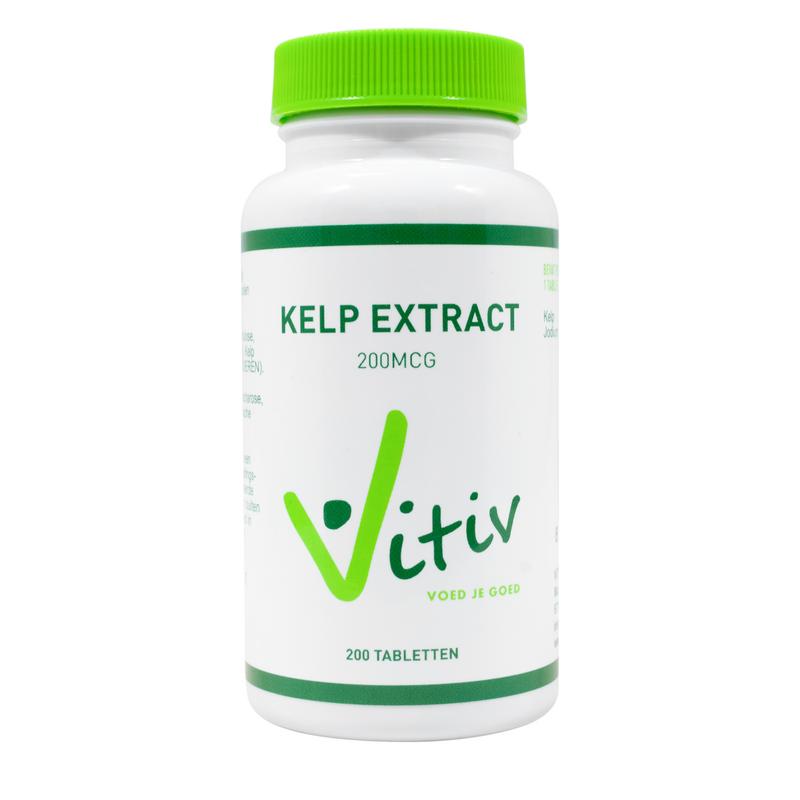 Vitiv Kelp Extract 200Mcg