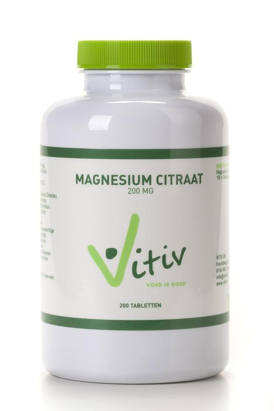 Vitiv Magnesium Citraat 200Mg