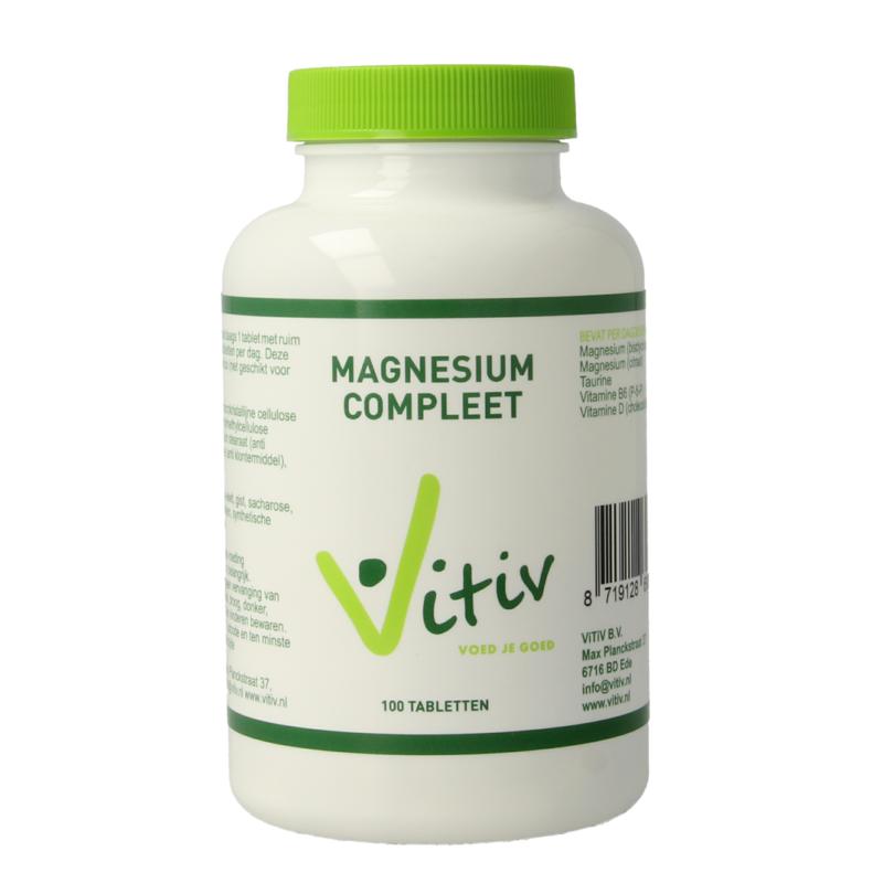 Vitiv Magnesium Compleet Met Taurine
