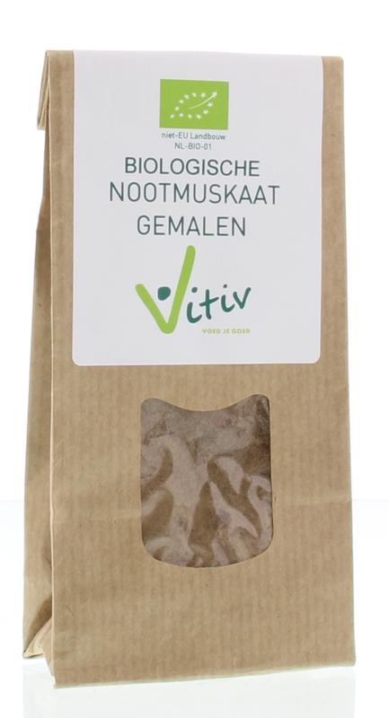 Vitiv Nootmuskaat Gemalen Bio