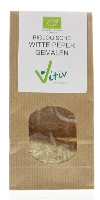 Vitiv Peper Wit Gemalen Bio