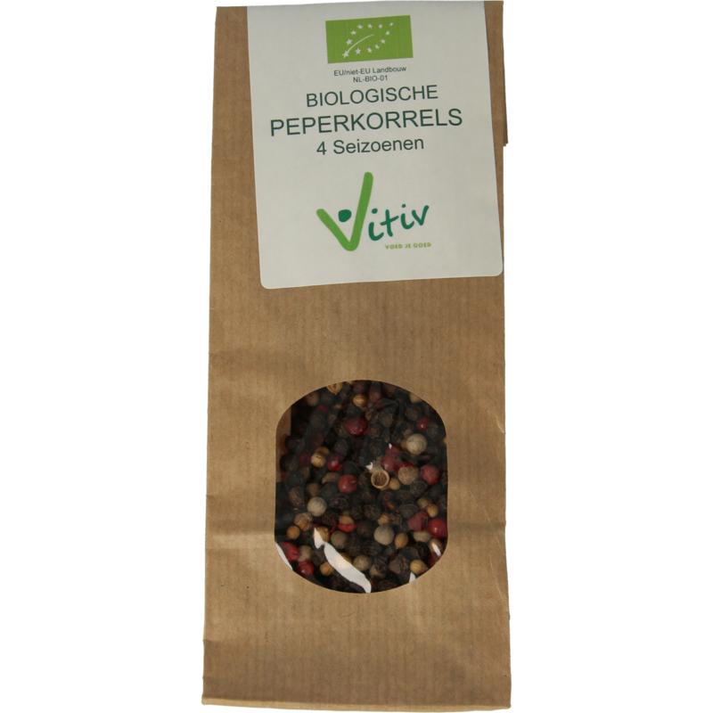Vitiv Peperkorrels 4 Seizoenen Bio