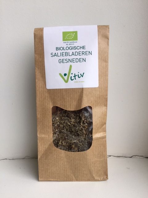 Vitiv Salieblad Gesneden Bio
