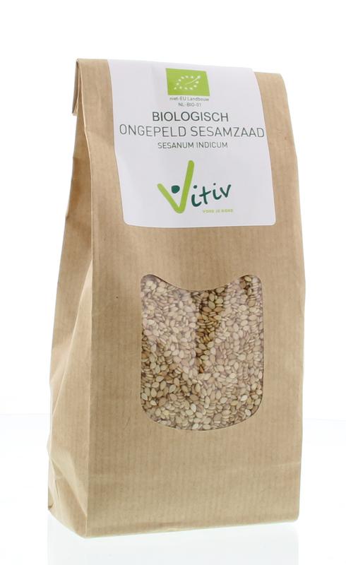 Vitiv Sesamzaad Ongepeld Bio