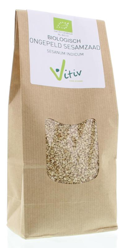 Vitiv Sesamzaad Ongepeld Bio