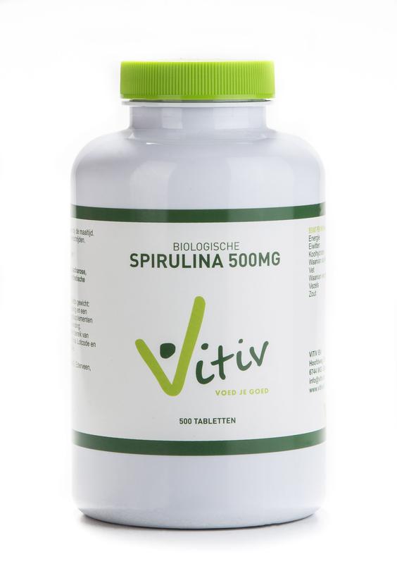 Vitiv Spirulina 500Mg Bio