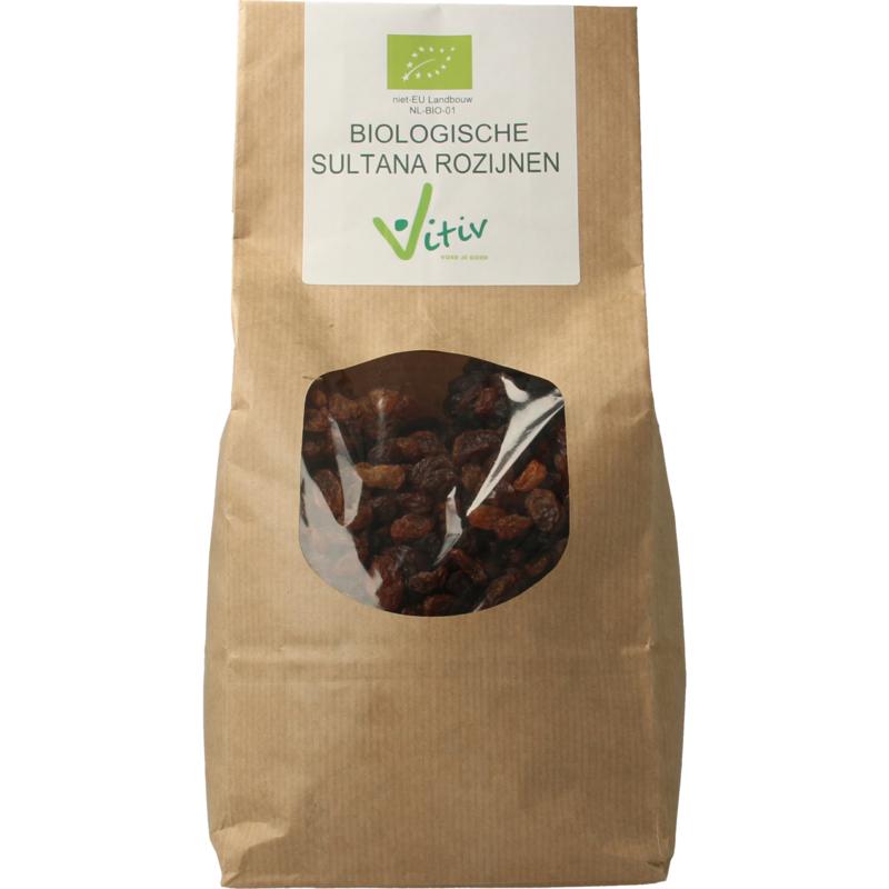 Vitiv Sultana Rozijnen Bio
