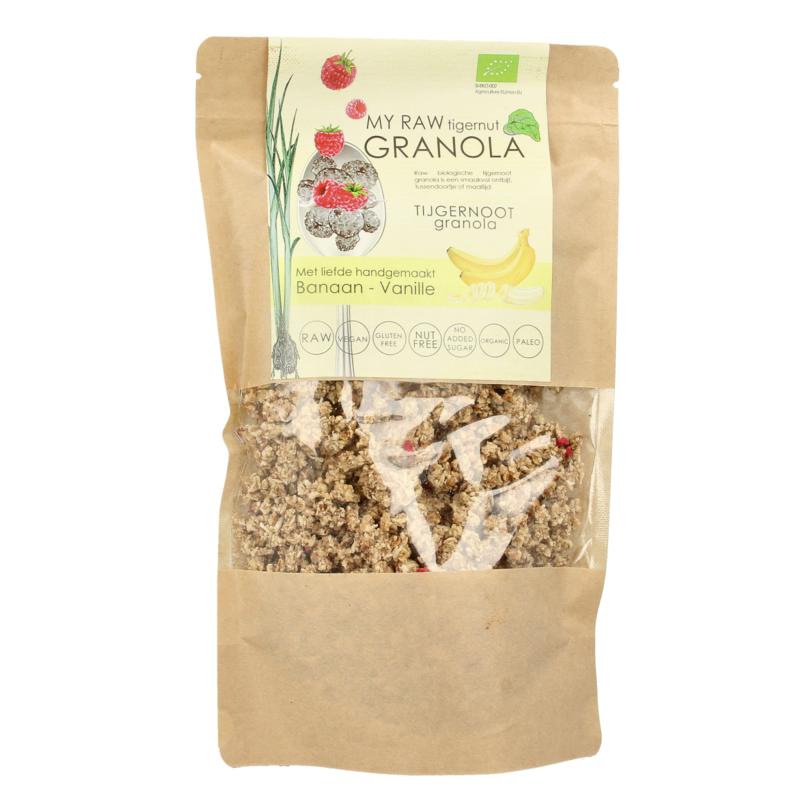 Vitiv Tijgernoot Granola Banaan Vanille Bio