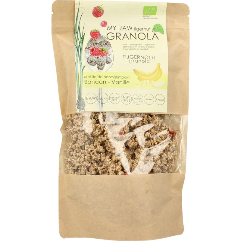 Vitiv Tijgernoot Granola Banaan Vanille Bio