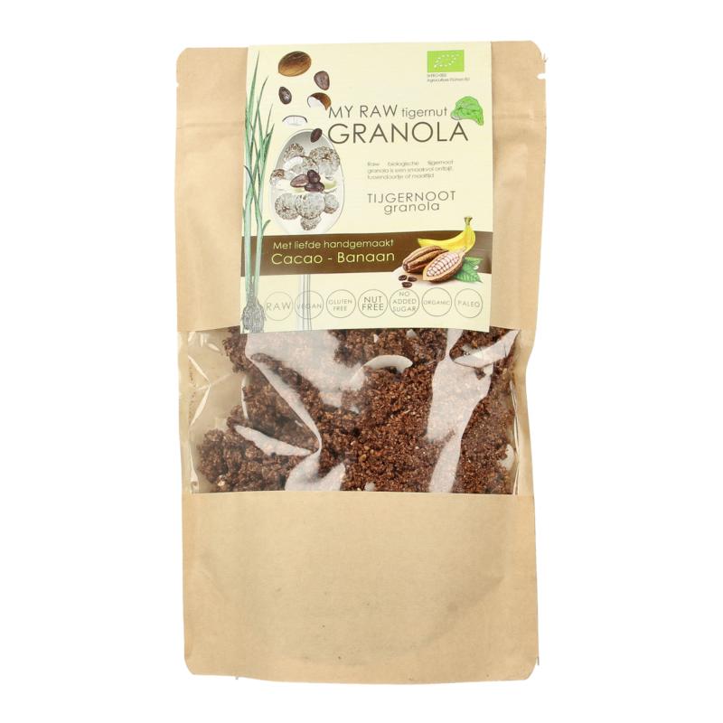Vitiv Tijgernoot Granola Choc Banaan Bio