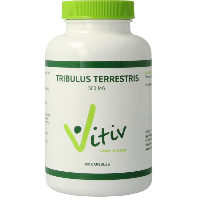 Vitiv Tribulus Terrestris 500Mg Groen