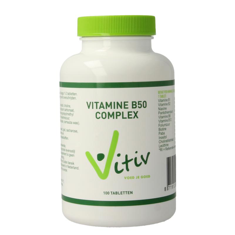 Vitiv Vitamine B50 Complex