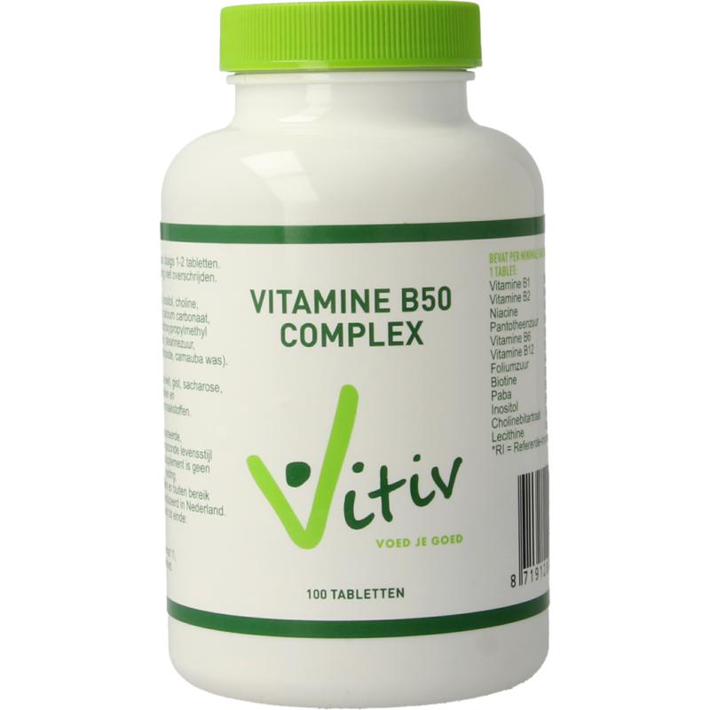 Vitiv Vitamine B50 Complex