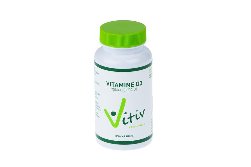 Vitiv Vitamine D3 3000Iu