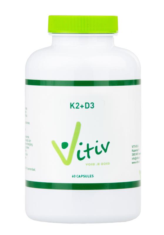 Vitiv Vitamine K2 (Mk7) + D3