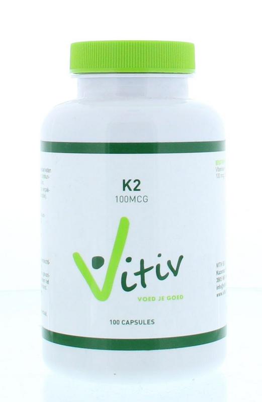 Vitiv Vitamine K2 100Mcg