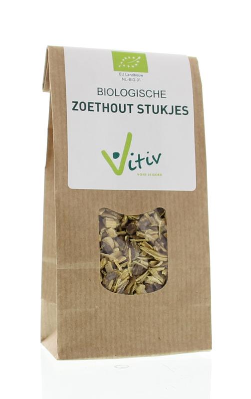 Vitiv Zoethoutstukjes Bio