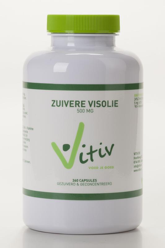 Vitiv Zuivere Visolie 500Mg