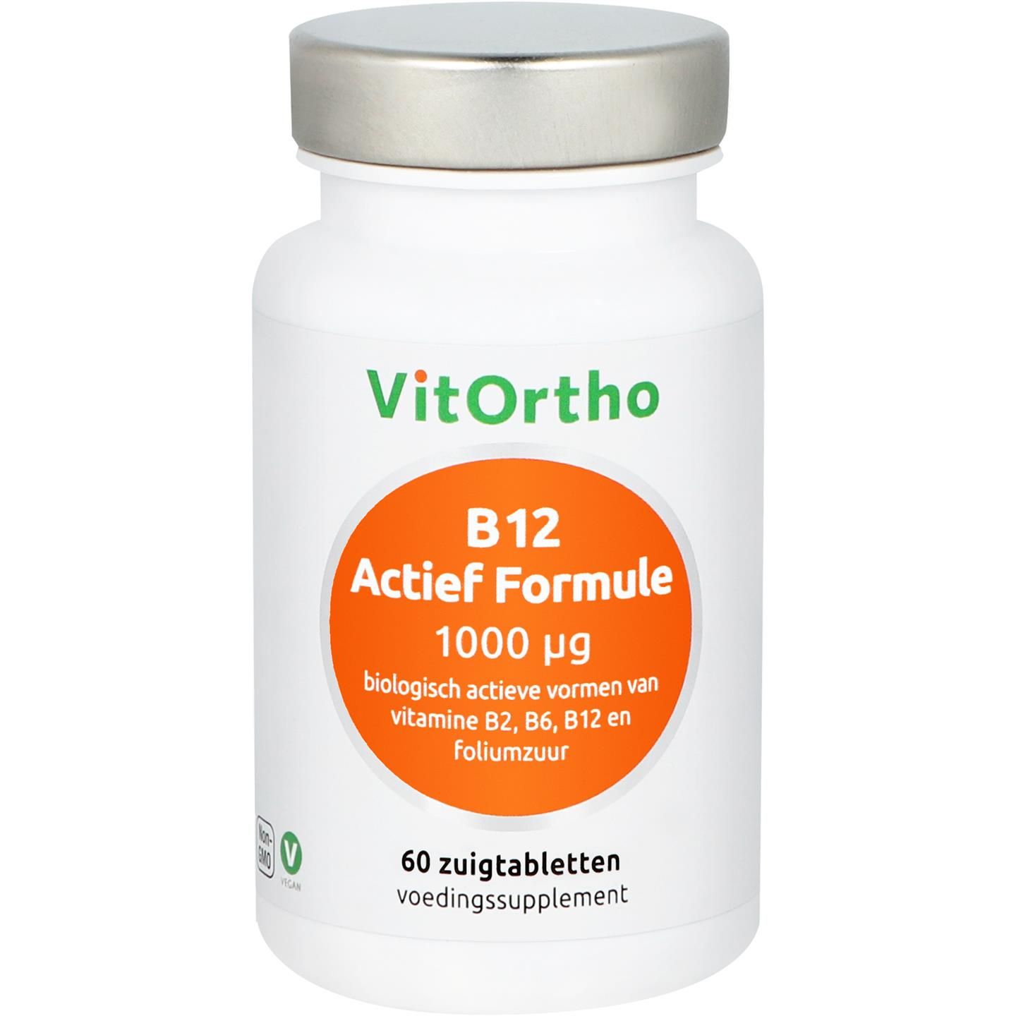 Vitortho B12 Actief Formule 1000 Mcg