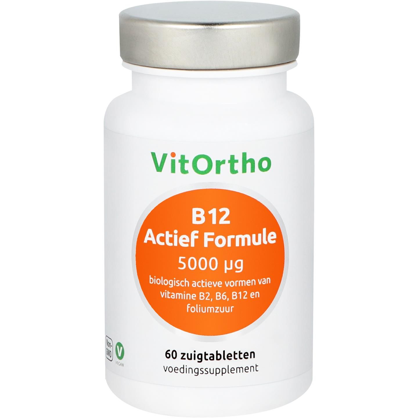 Vitortho B12 Actief Formule 5000 Mcg