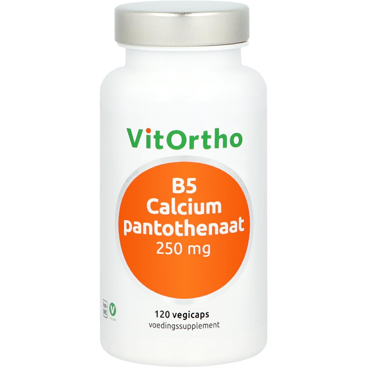 Vitortho B5 Calcium Pantothenaat 250Mg