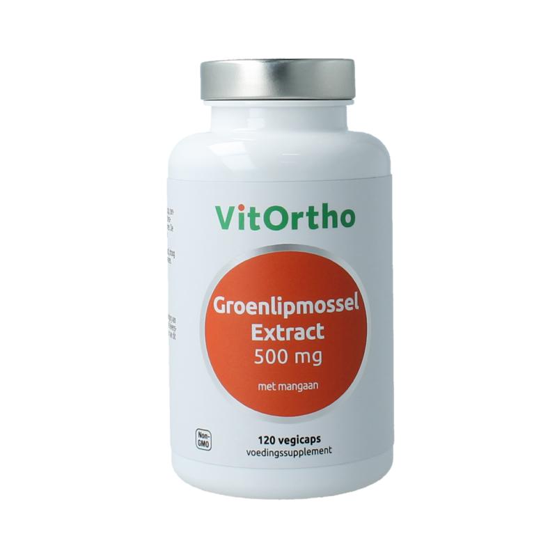 Vitortho Groenlipmosselextract 500Mg