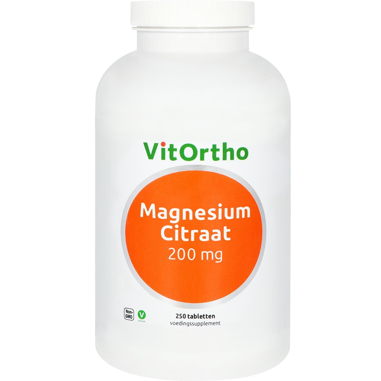 Vitortho Magnesium Citraat 200 Mg
