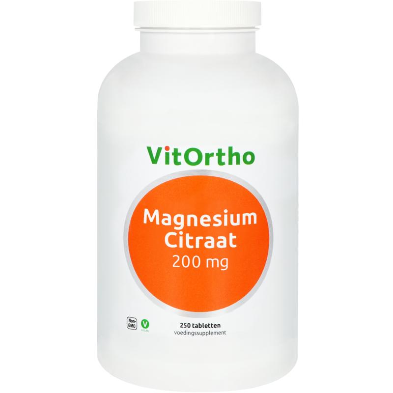 Vitortho Magnesium Citraat 200 Mg