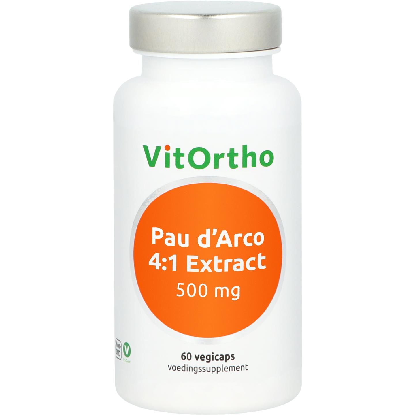 Vitortho Pau D'arco Extract 500Mg