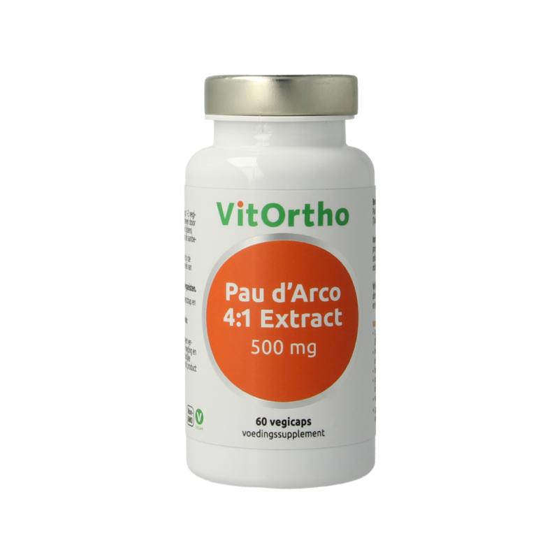 Vitortho Pau D'arco Extract 500Mg