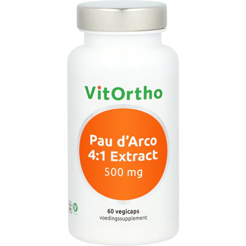 Vitortho Pau D'arco Extract 500Mg