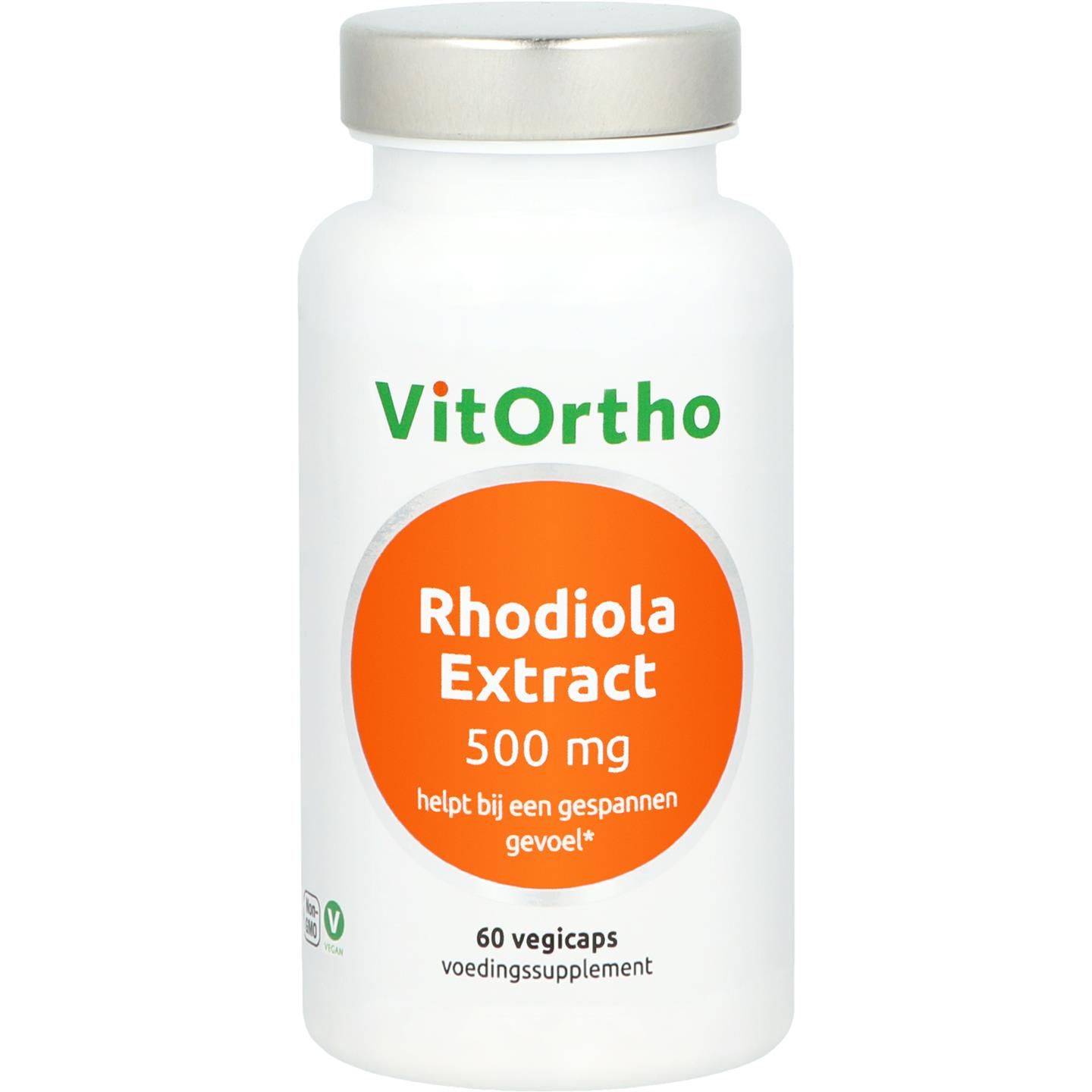 Vitortho Rhodiola Extract 500Mg