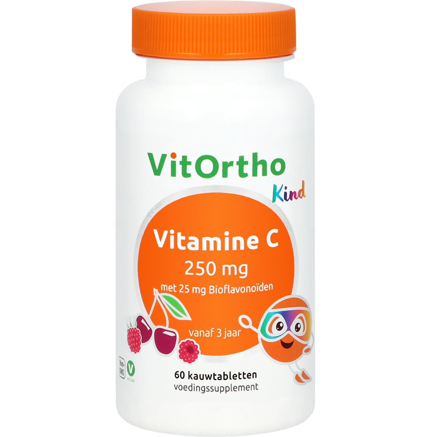 Vitortho Vitamine C 250Mg Met 25Mg Bioflavonoiden