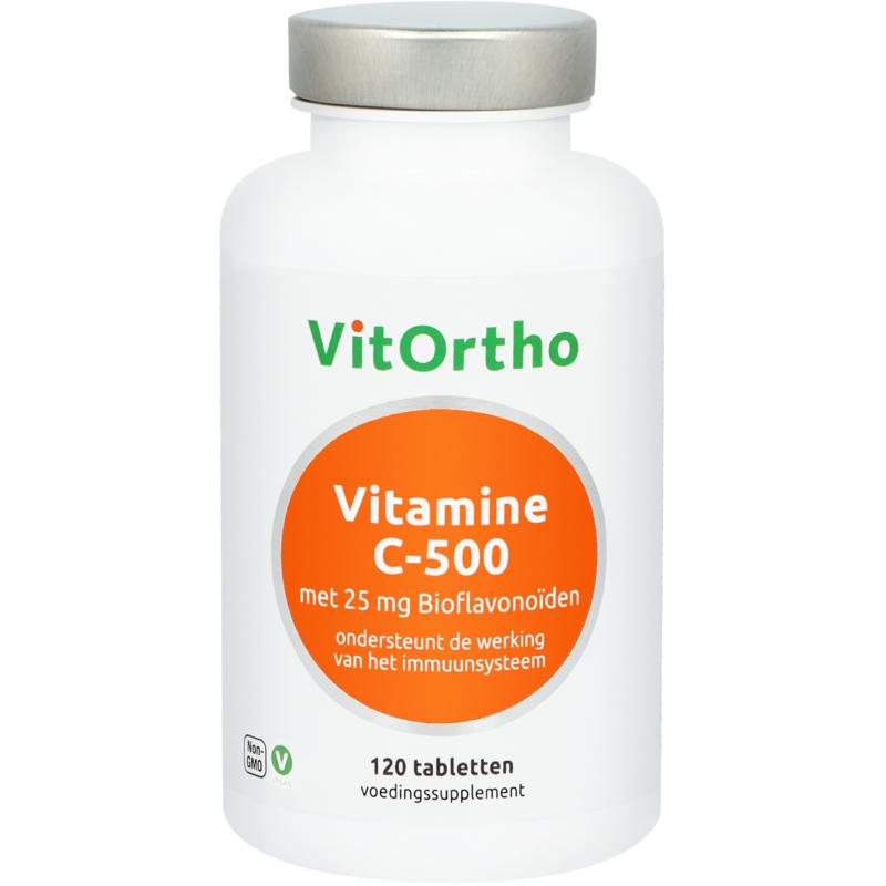 Vitortho Vitamine C 500Mg Met 25Mg Bioflavonoiden