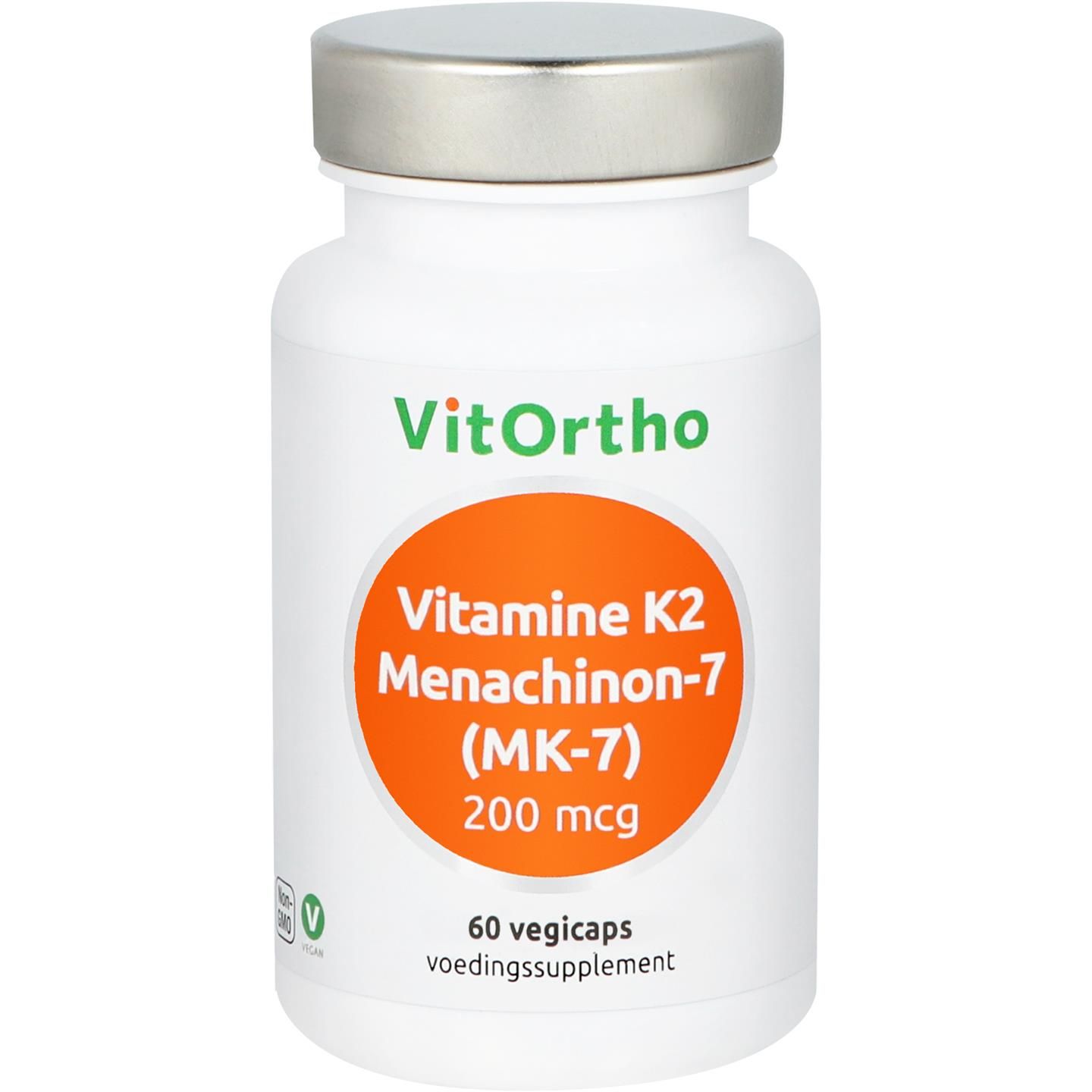 Vitortho Vitamine K2 Menachinon 7 200Mcg