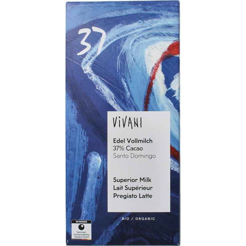 Vivani Chocolade Melk 37% Bio