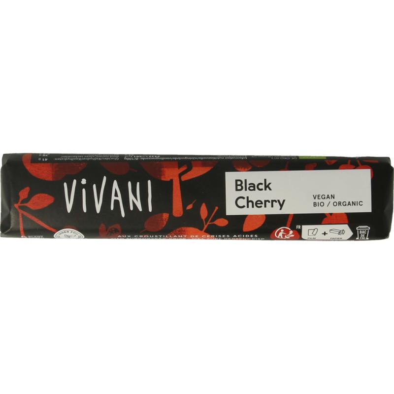 Vivani Chocolate To Go Black Cherry Vegan Bio