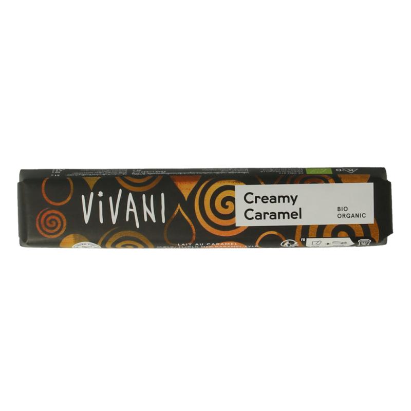 Vivani Chocolate To Go Creamy Caramel Bio
