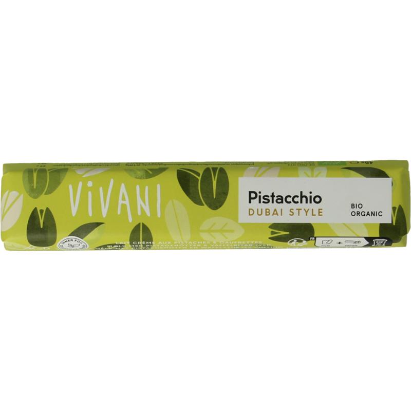 Vivani Chocolate To Go Pistacchio  Bio
