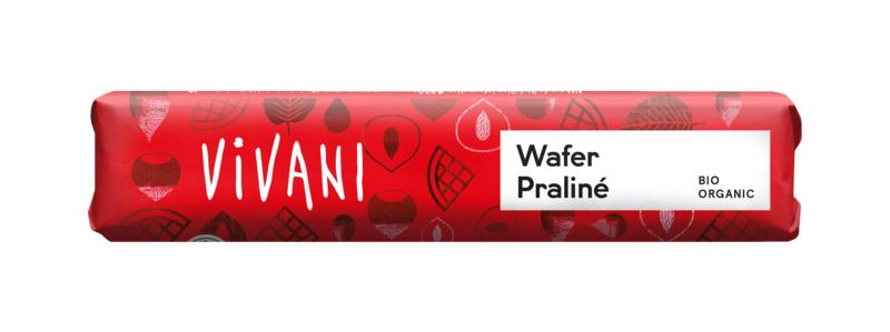 Vivani Chocolate To Go Wafer Praline Bio
